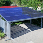 solar carport für 2 autos